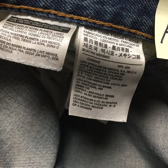 Four Pairs BUNDLE Men’s Levi’s 550 Relaxed Fit Blue Black Jeans 33 x 32 W33 L32 - Picture 2 of 11